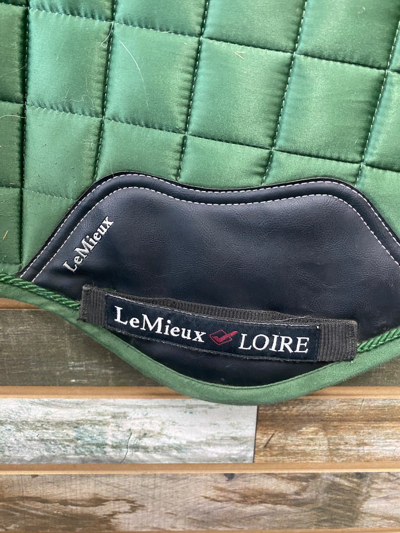 USED LeMieux CC Saddle Pads Large Hunter Green (Loire)