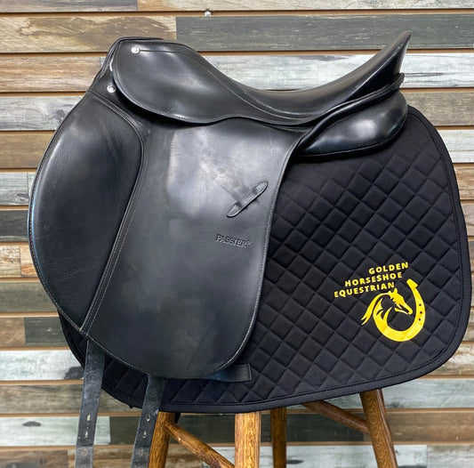 USED Passier Compact Dressage Saddle 17"