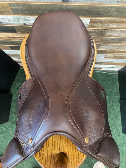 USED 16" Pessoa XCH A/O Jr. H/J Saddle | Semi-Deep Seat & Short Flap