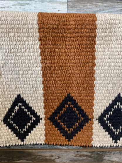 USED No Brand Western Saddle Pads Horse Orange/Tan