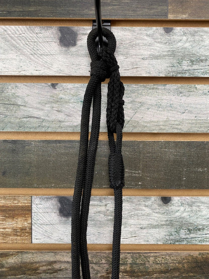 USED  Weighted Rommel Reins  Black