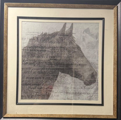 USED  Horse Art Picture