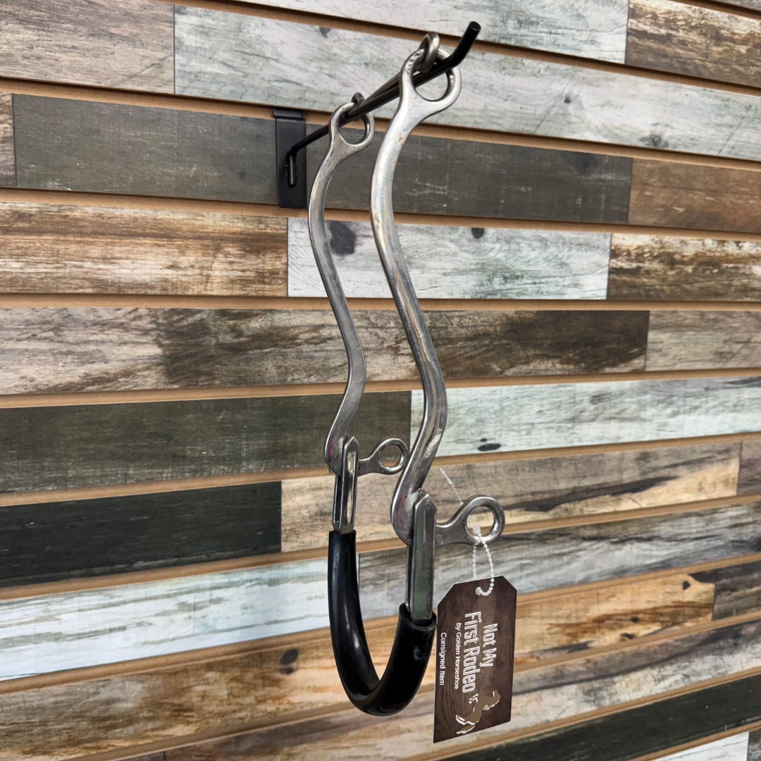 USED  Hackamore Bit  Silver