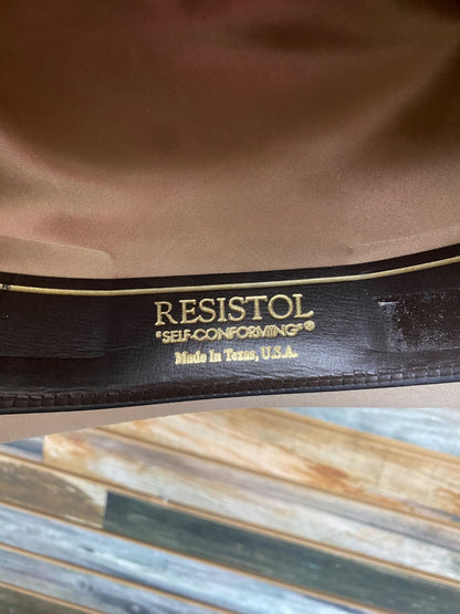 USED Resistol 3X Cowboy Hat 7 Tan