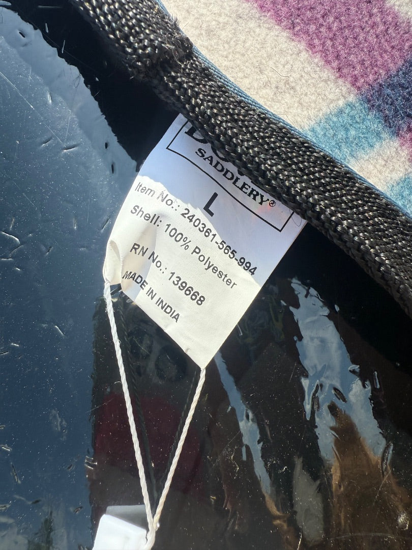USED NWT Dover Fleece Quarter Sheet Size Large