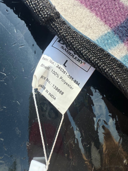 USED NWT Dover Fleece Quarter Sheet Size Large