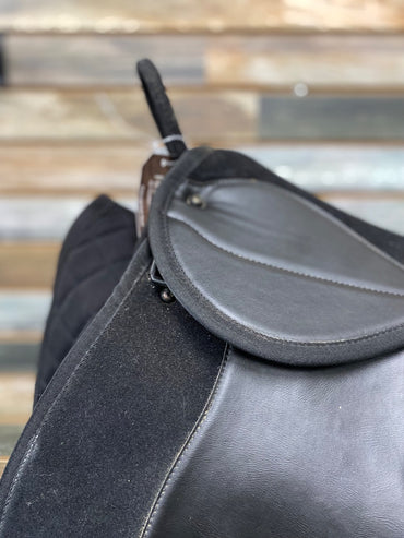 USED Kincade Synthetic Kids English Saddle & Girth