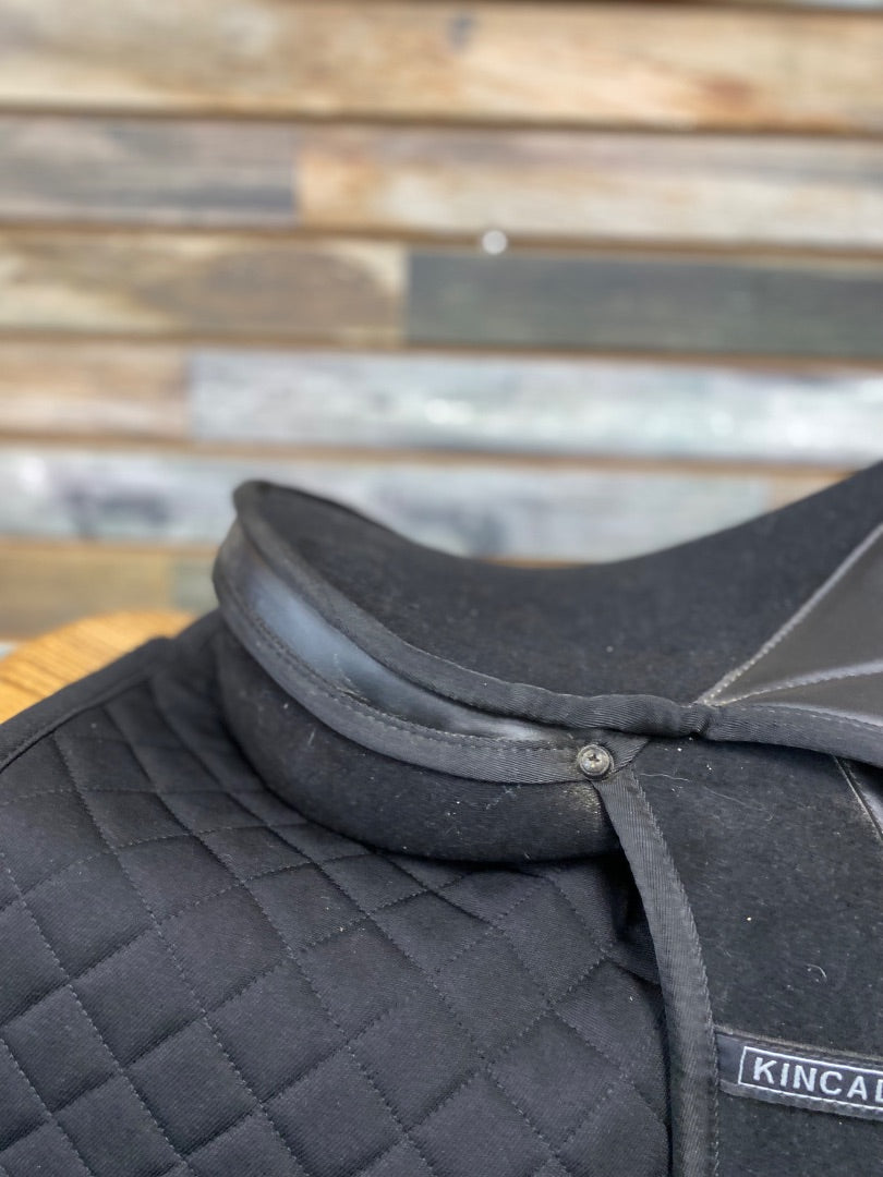 USED Kincade Synthetic Kids English Saddle & Girth