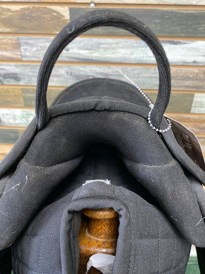 USED Kincade Synthetic Kids English Saddle & Girth