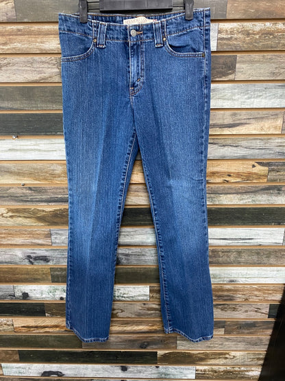 USED Levis Bootcut Jeans 8M Medium Wash