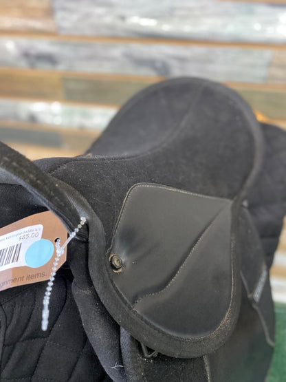 USED Kincade Synthetic Kids English Saddle & Girth