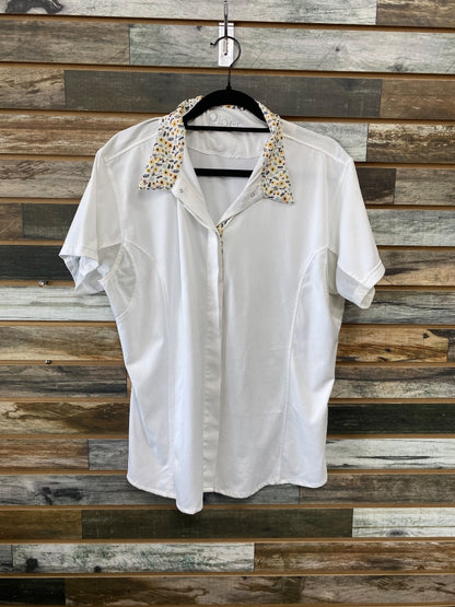 USED Piper By Smartpak Sunshirt XXL White