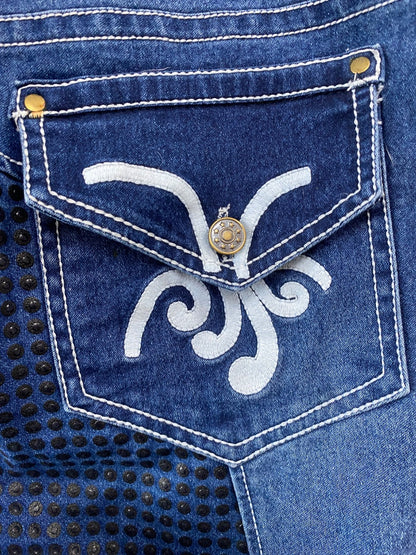 USED  Full Seat Breeches 34 Denim