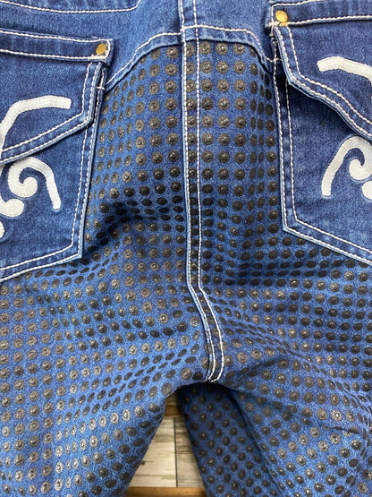 USED  Full Seat Breeches 34 Denim