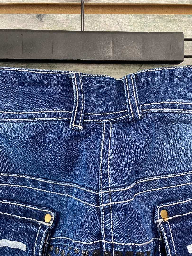 USED  Full Seat Breeches 34 Denim