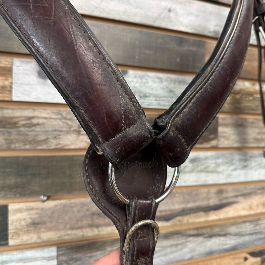 USED Tucker Trail Western Saddle 16.5" Dark Oil