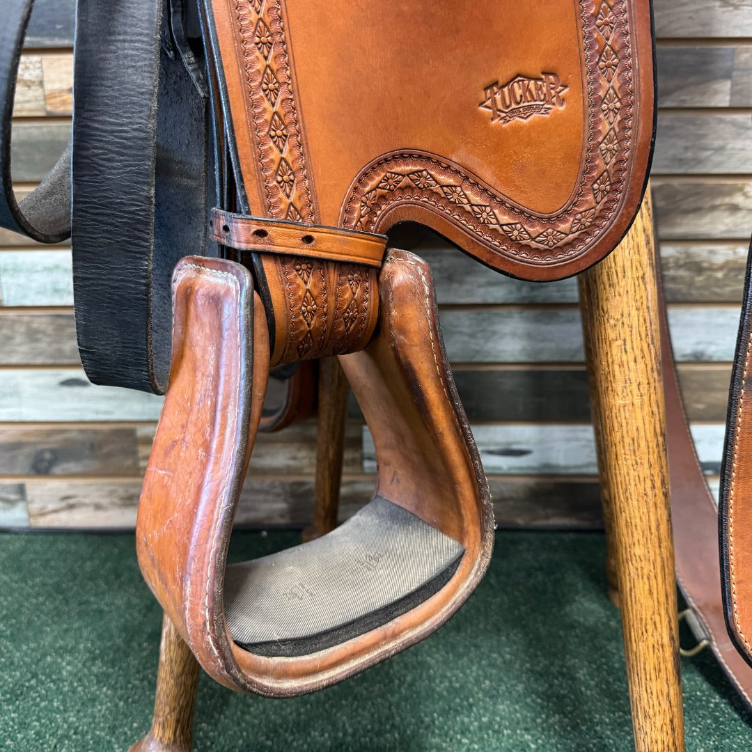 USED Tucker Trail Saddle 16.5" Medium Oil