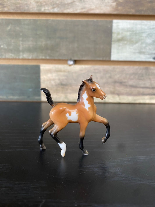 USED Breyer Red Bay Pinto Stablemate Foal | #5980