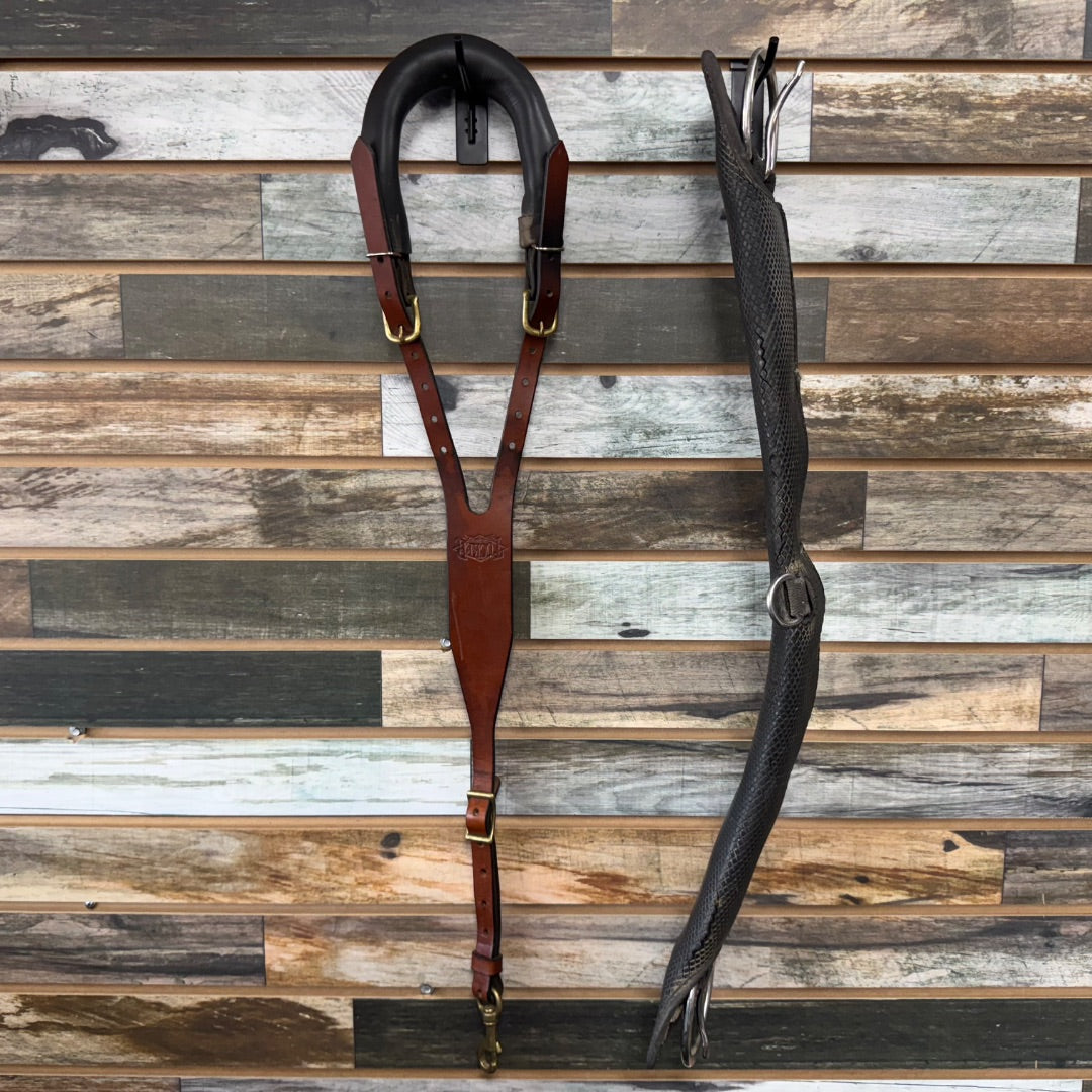 USED Tucker Trail Saddle 16.5" Medium Oil