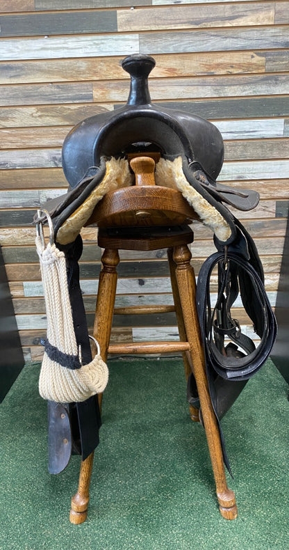 USED Big Horn Partial Synthetic Saddle