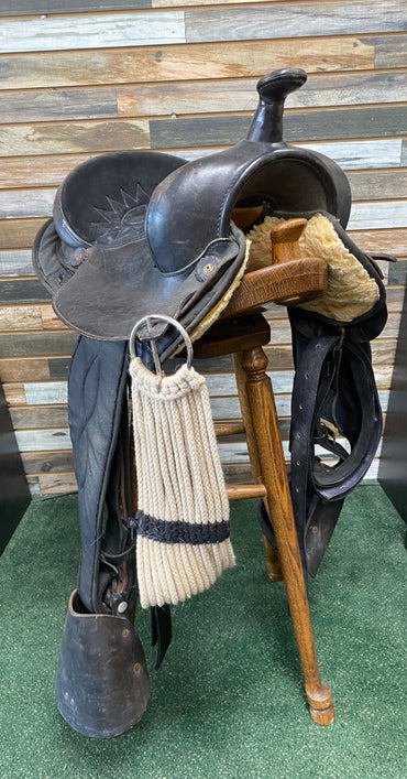 USED Big Horn Partial Synthetic Saddle