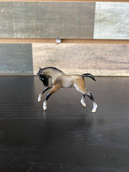 USED Breyer Blue Roan Stablemate Foal (Darker Shading) | #5980