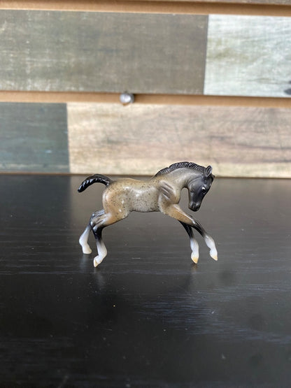 USED Breyer Blue Roan Stablemate Foal (Darker Shading) | #5980