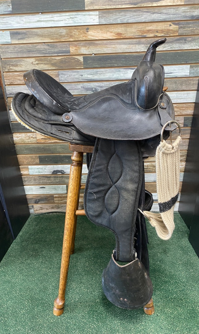 USED Big Horn Partial Synthetic Saddle