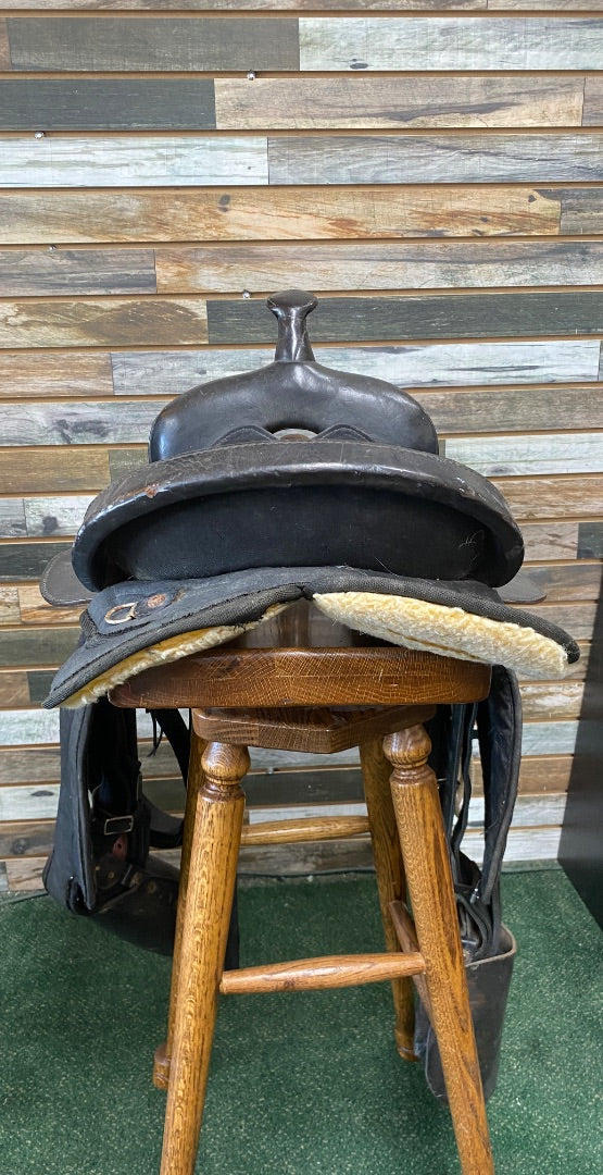 USED Big Horn Partial Synthetic Saddle