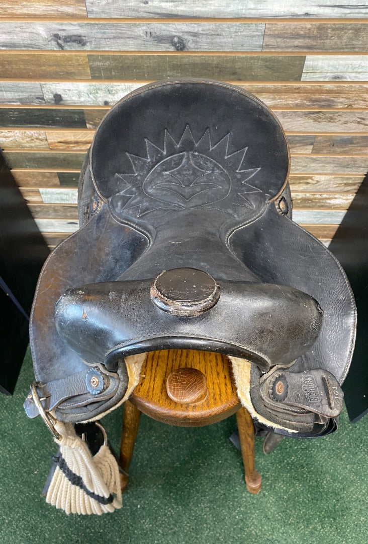 USED Big Horn Partial Synthetic Saddle