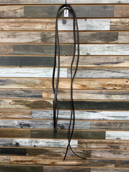 USED  Dark Oil split reins  Dark oil