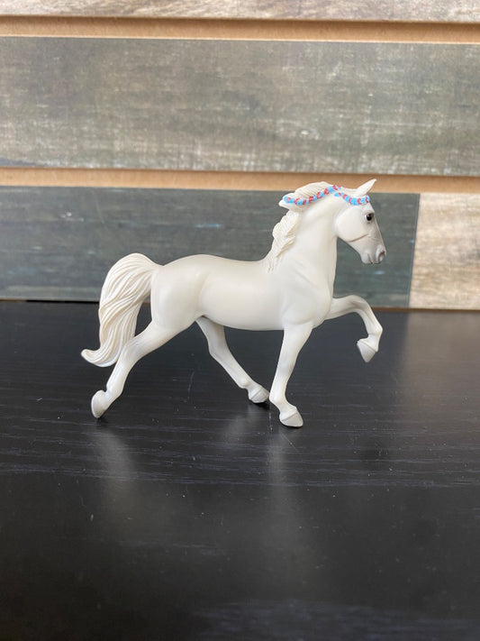 USED Breyer Stablemates Grey Tennessee Walker Model #5624