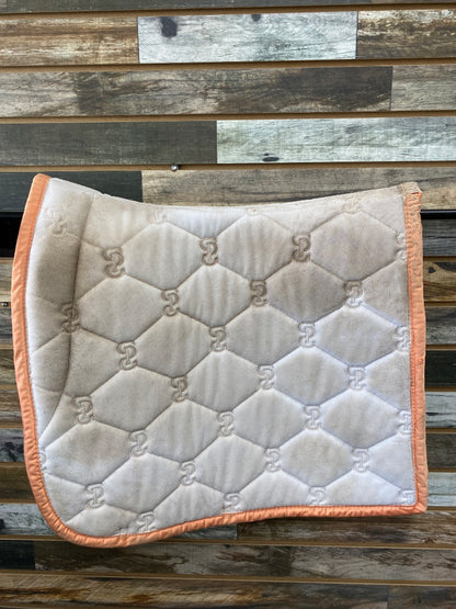 USED PS of Sweden Dressage Pad Cob Peach