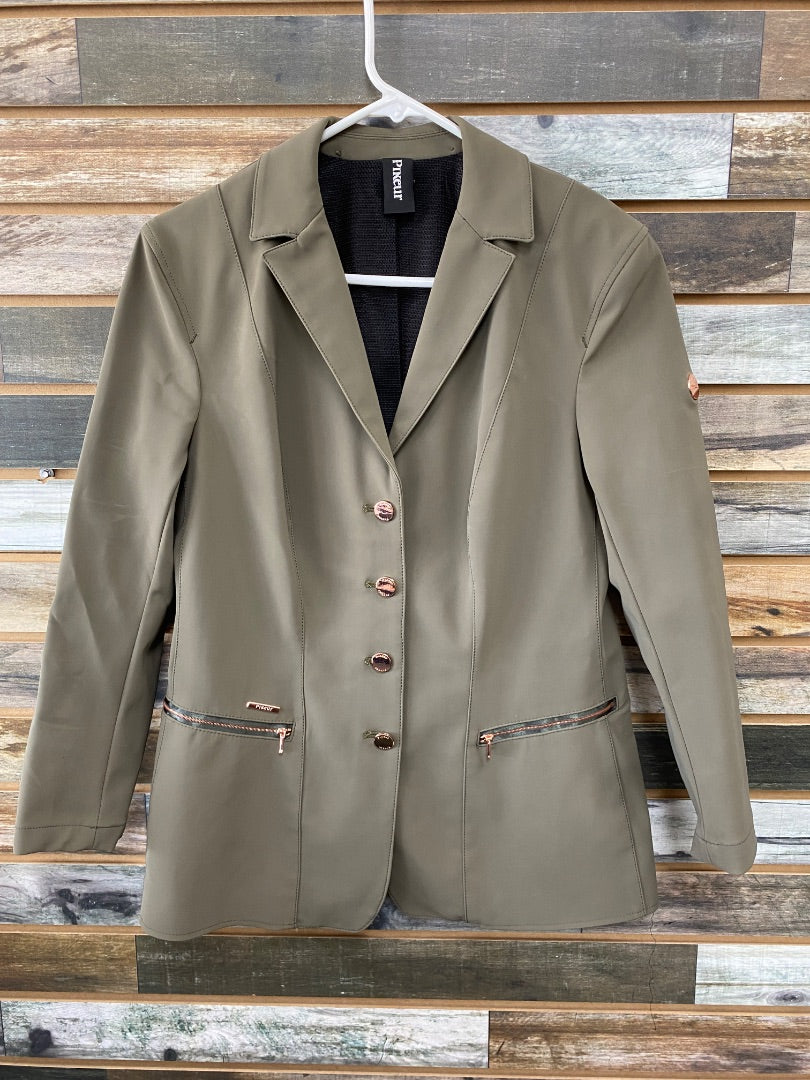 USED Pikeur Show Coat 12 **with alterations** Olive