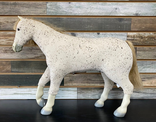 USED  Flea Bitten Grey American Girl Horse