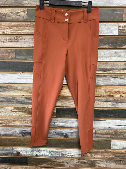 USED Free Ride Equestrian Full Seat Breeches 28 Rust