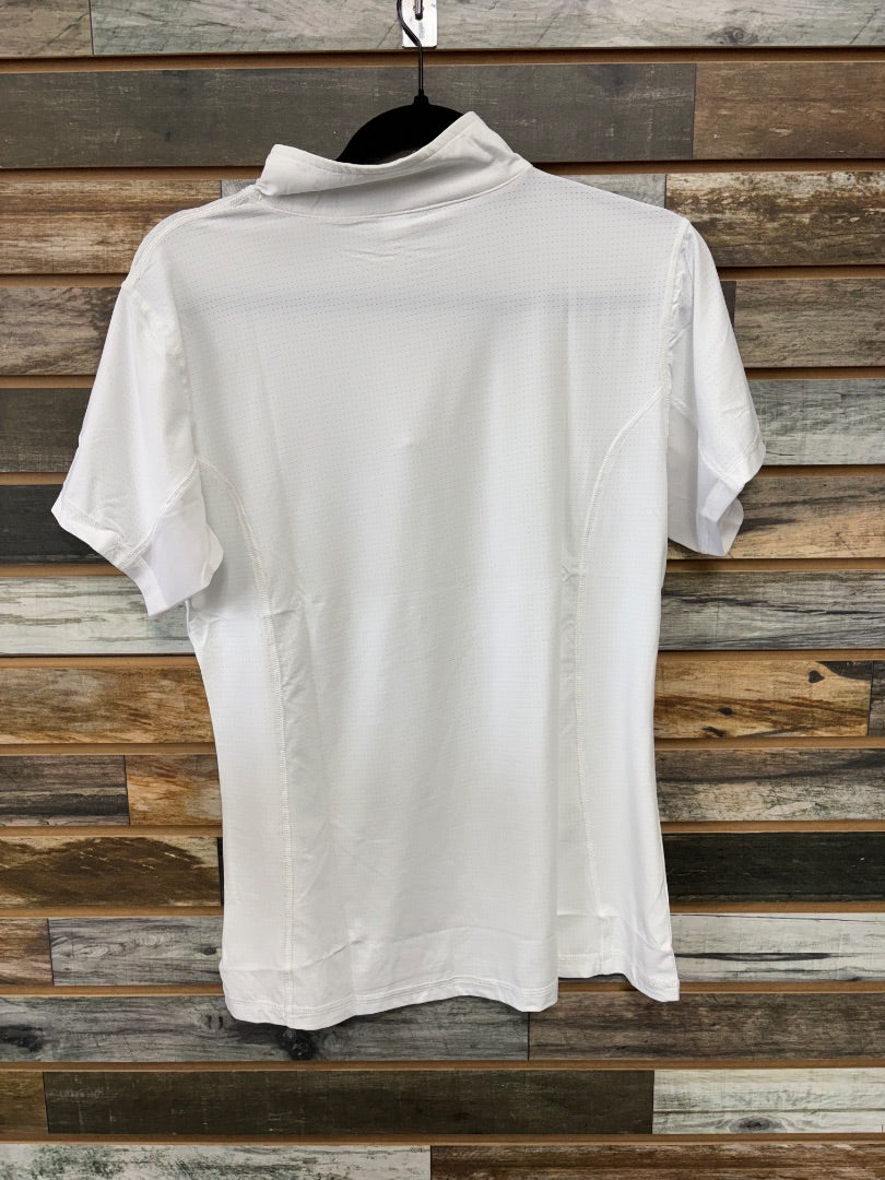 USED Ovation Altitude Short Sleeve Sun Shirt Large White