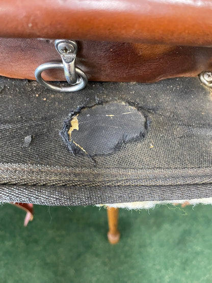 USED Grest Ridge Saddlery Trail Saddle 16.5 Medium Oil/Black