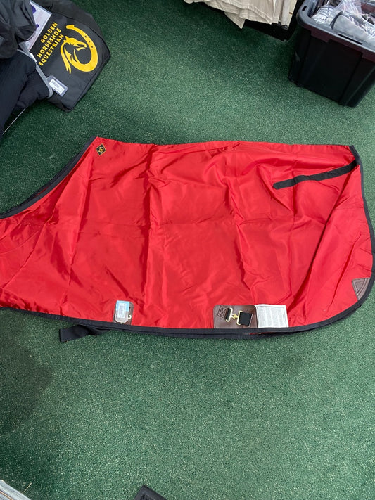 USED (New With Tags) Big D Rain Sheet 76” Red