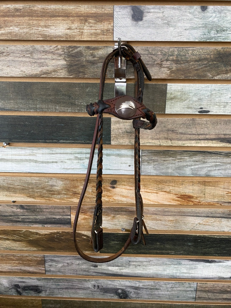USED Parelli Browband Headstall Horse Black & Brown