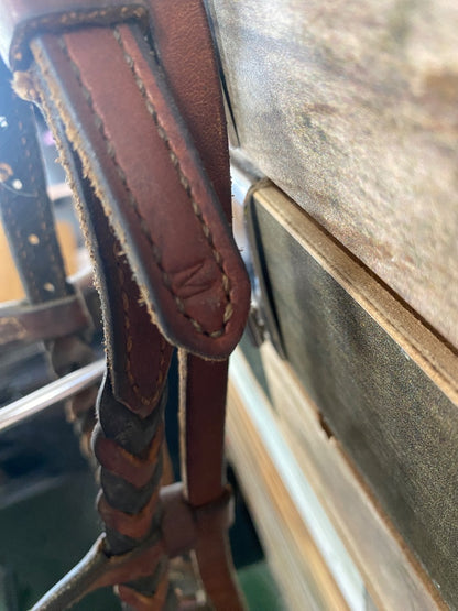 USED Parelli Browband Headstall Horse Black & Brown