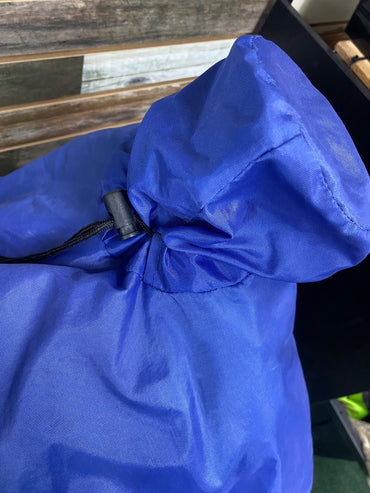 USED  Western Saddle Cover  Blue