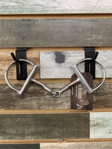 USED Mylers D-Ring Comfort Snaffle 5” Silver