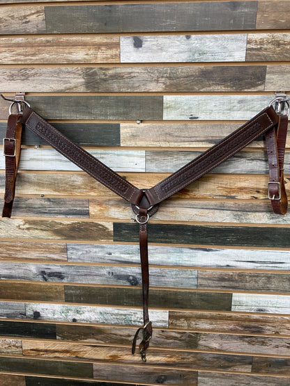 USED Riders Choice Western Trail Saddle 15" Dark Oil