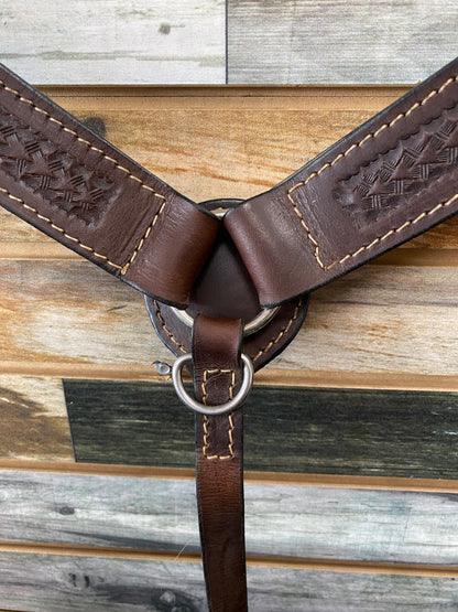 USED Riders Choice Western Trail Saddle 15" Dark Oil