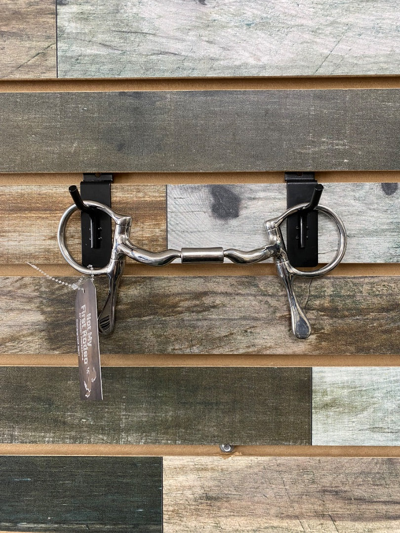 USED Mylers Half Spoon Cheek Snaffle 5” Silver