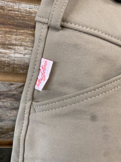 USED Tailored Sportsman Kneepatch Breeches 30" Beige/Brown