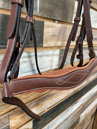USED (NEW) Runners Anatomical Fancy Stitched Pony Bridle