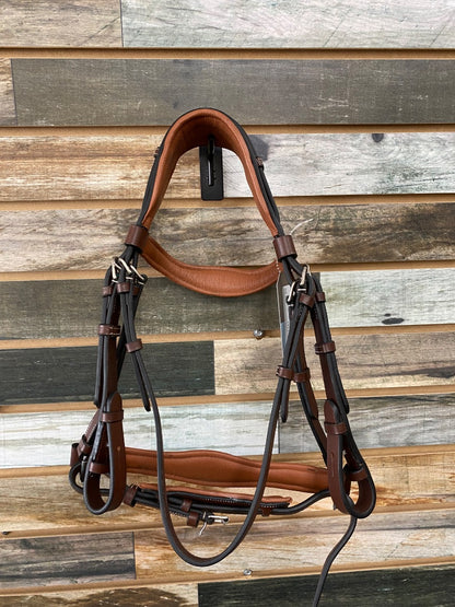 USED (NEW) Runners Anatomical Fancy Stitched Pony Bridle