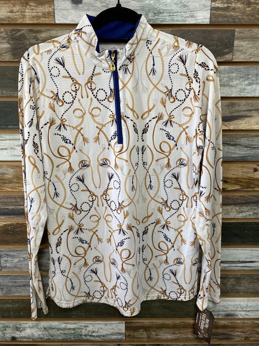 USED White Gold SanSoleil Sunshirts Womens Large
